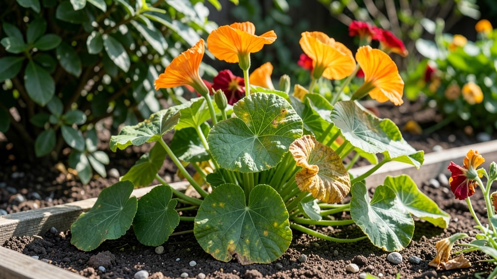Nasturtium Leaf Curl: Copper Spray Fix for Curling Leaves Fast