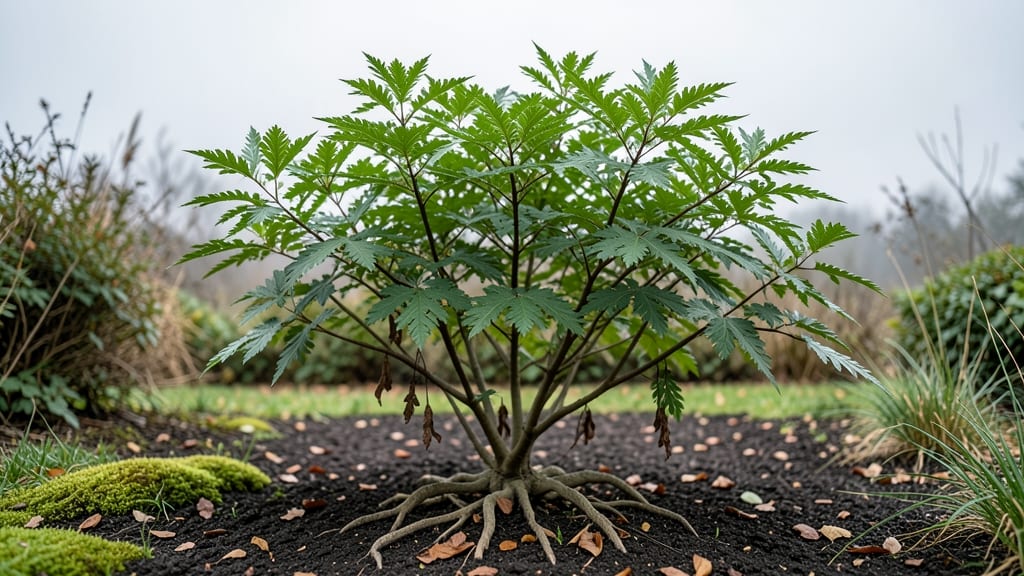 Fern Leaf Buckthorn in Winter: Year-Round Structure With Frost-Resistant Foliage