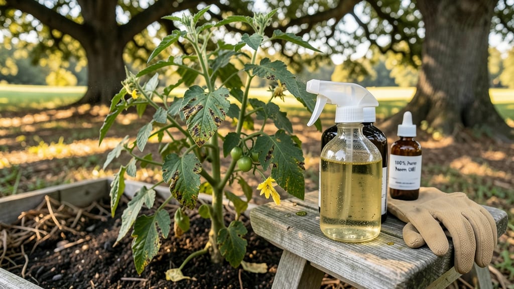 Neem Oil for Leaf Spot: Fungal Blight Fighter That Stops Spots in 24 Hours