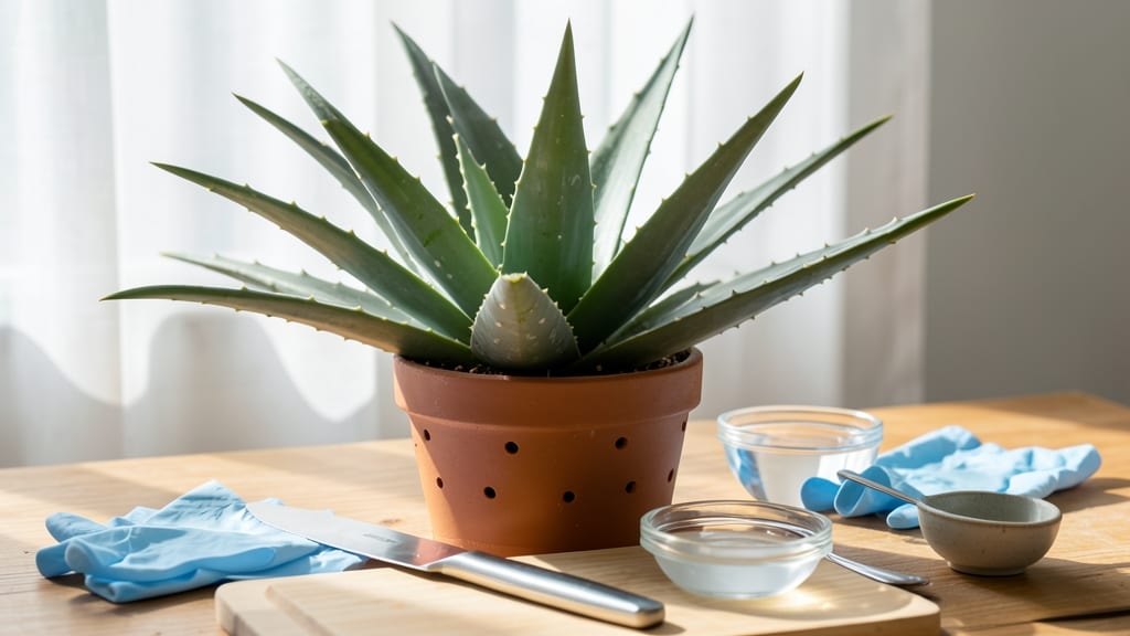 How to Extract Gel From Aloe Leaf: Cleanest Method Without Waste