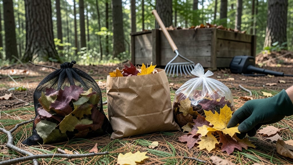 Leaf Litter Bags: Composting Magic for Nutrient-Rich Soil