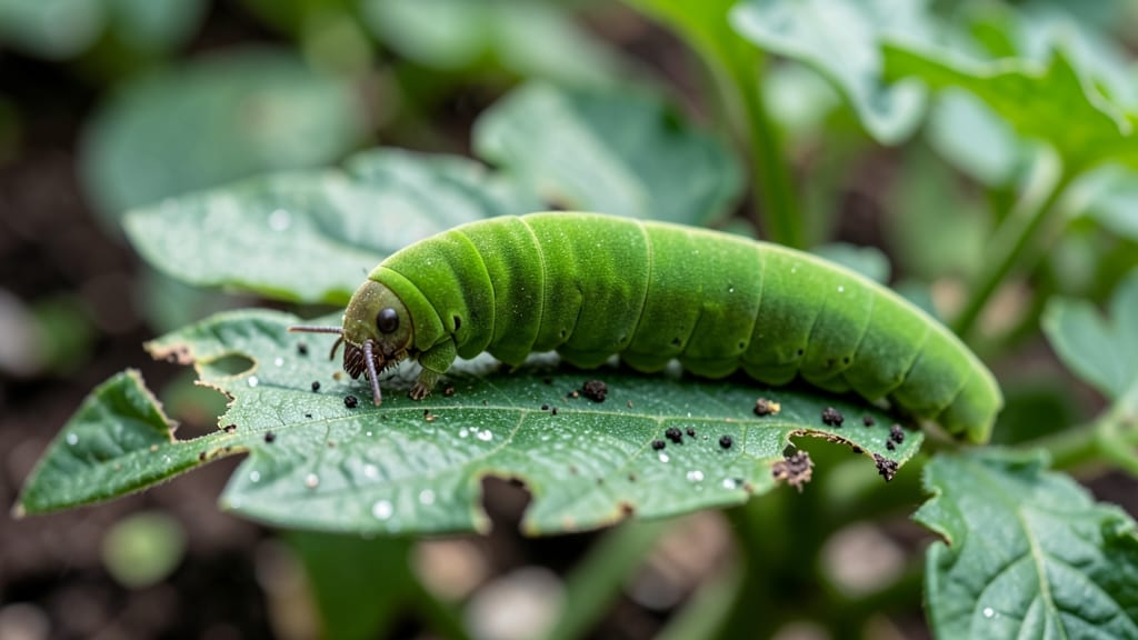 Green Leaf Worm: Spot, Remove, and Prevent Garden Devastation