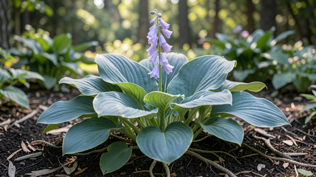 Big Leaf Blue Hosta Growing Guide: Copper Spray Cure for Spots and Spotless Foliage