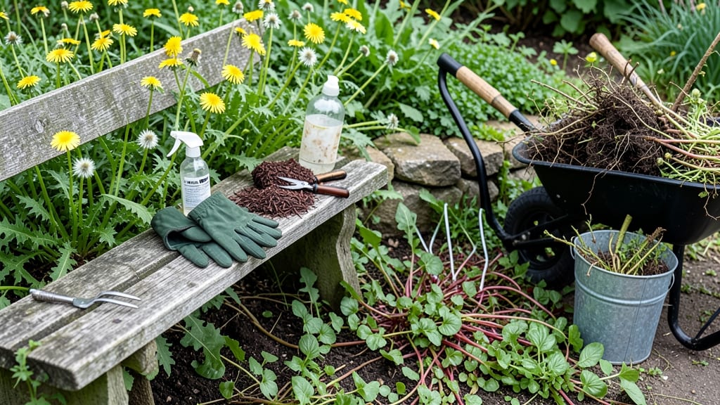 Big Leaf Weeds in Garden: Precision Removal Without Regrowth
