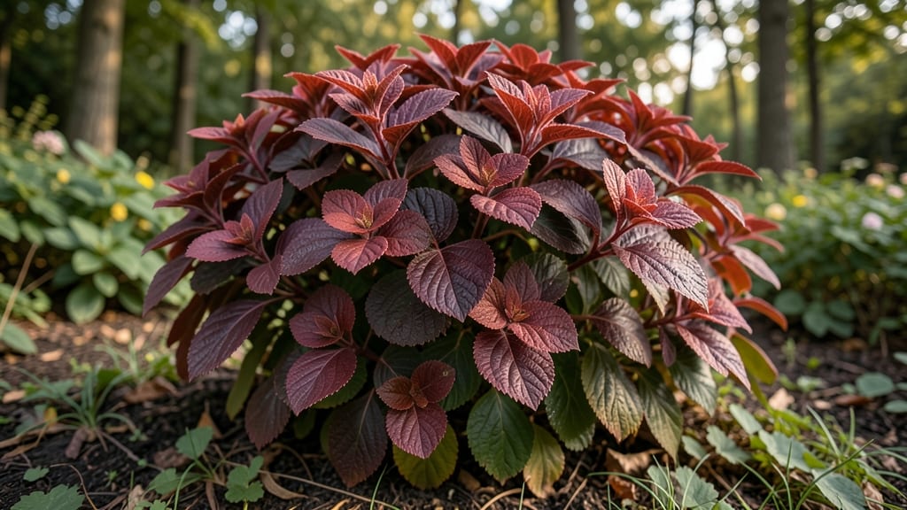Oakleaf Hydrangea 'Ruby Slippers'