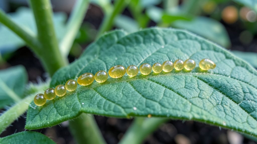Yellow Insect Eggs on Leaf: Quick ID & Natural Removal Guide
