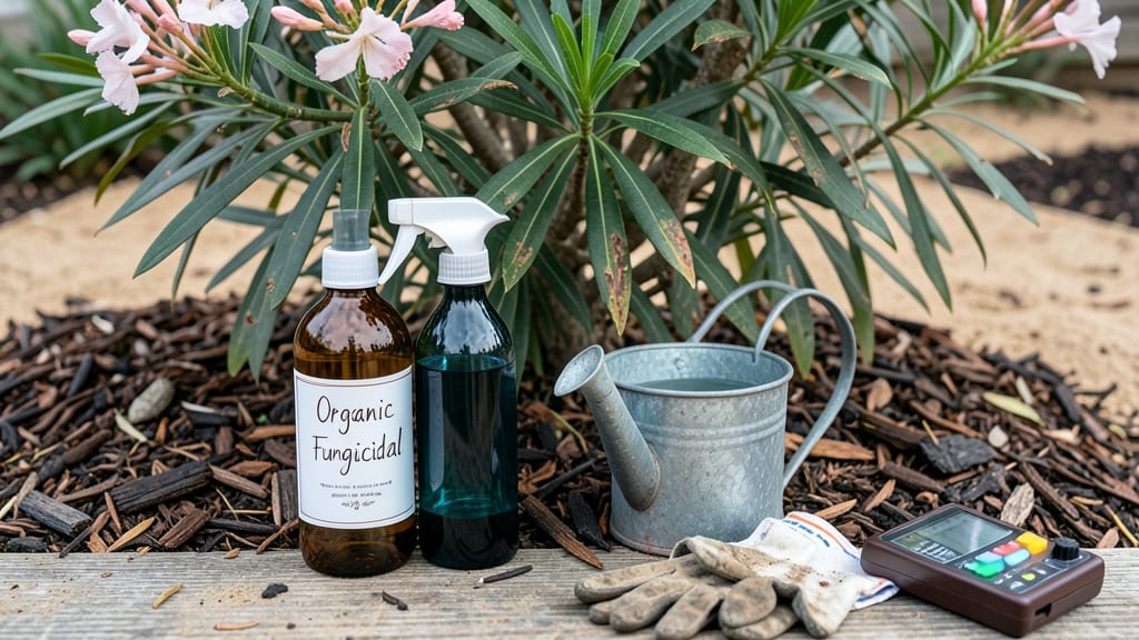 Oleander Leaf Scorch Treatment: Neem Oil Rescue for Browning Edges Fast
