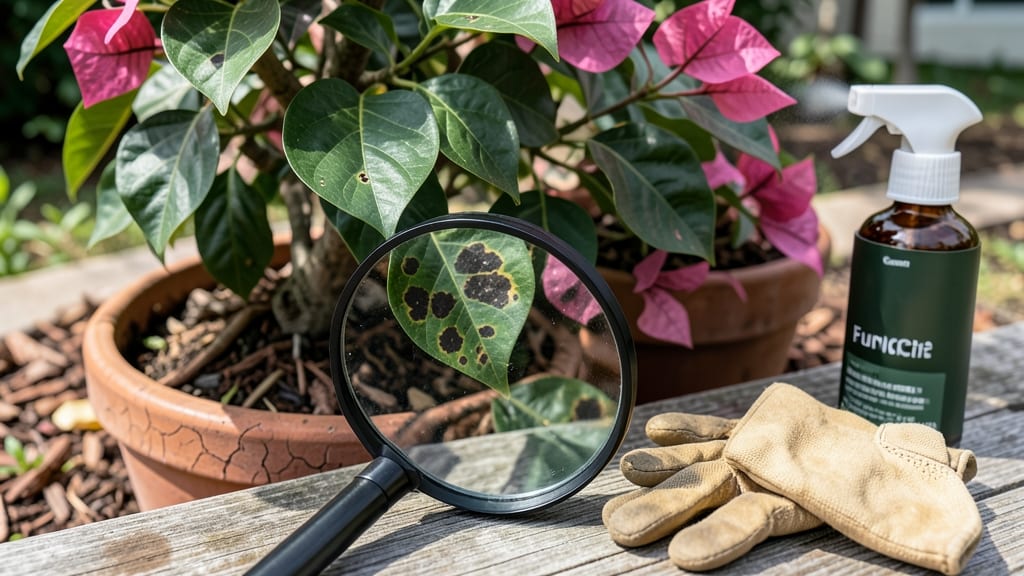 Bougainvillea Leaf Spot: Copper Spray Cure for Fungal Resistance Fast