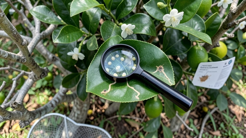 Citrus Leafminer Eggs: Neem Oil Spray Cure for Tiny White Spots