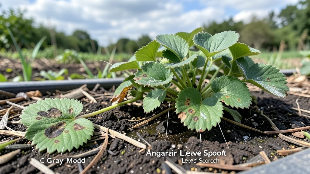 Strawberry Leaf Diseases Pictures: Visual ID Guide for Common Fungal Spots