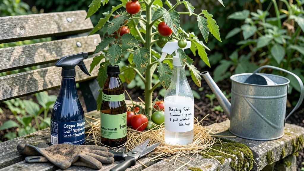 Treating Leaf Spot: Organic Spray Fix for Spreading Fungal Blight