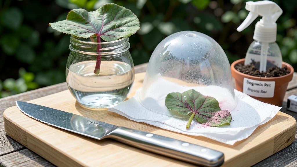 Propagating Begonias From Leaf Cuttings: Step-by-Step Success in Water or Soil