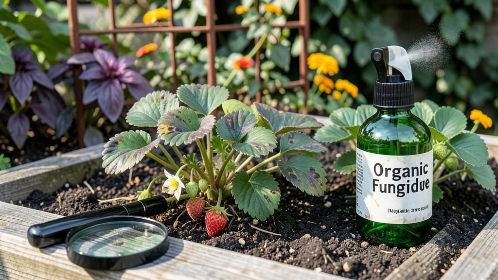 Strawberry Leaf Spot: Copper Spray Cure for Fungal Revival