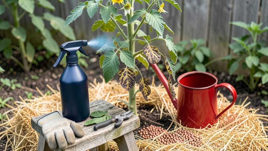 How to Cure Leaf Spot: Copper Spray Barrier for Fast Fungal Defense