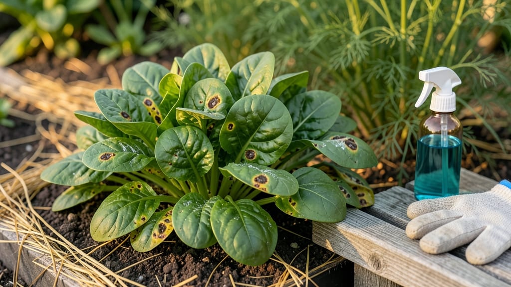 Spinach Leaf Spot: Organic Fungicide Fix for Crisp Green Revival