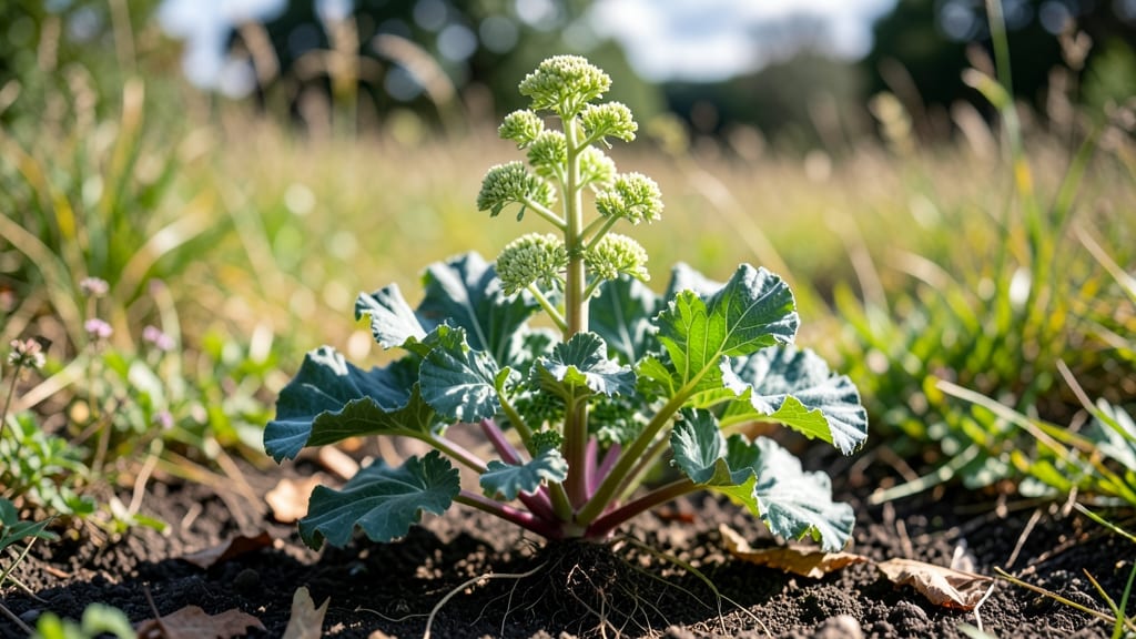 Curly Leaf Dock: Copper Spray Cure for Fungal Blight Spots