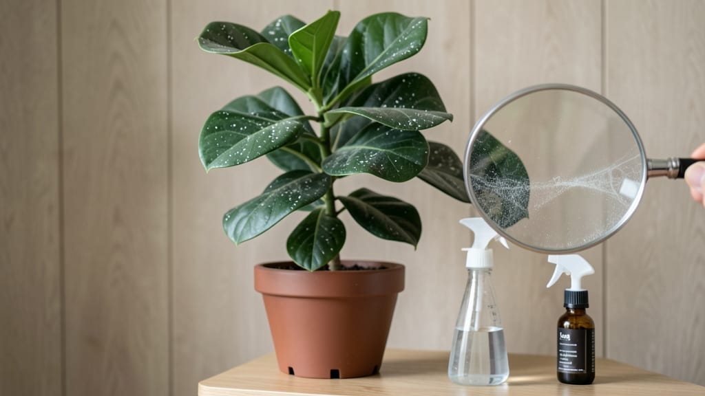 White Spots on Fiddle Leaf Fig: Fungal Fix in 3 Steps