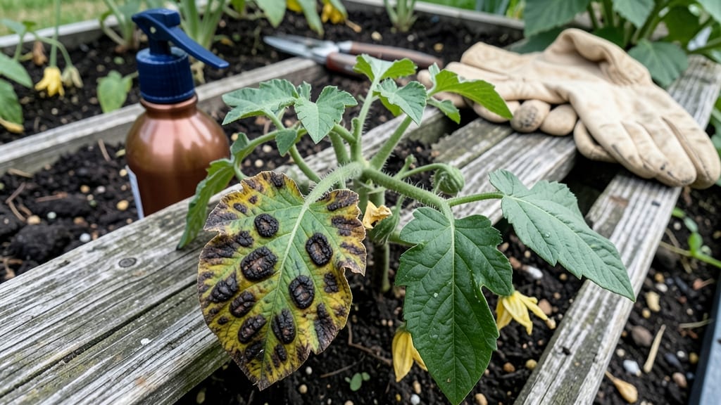 Tomato Leaf Blight: Organic Copper Spray Protocol for Fungal Eradication