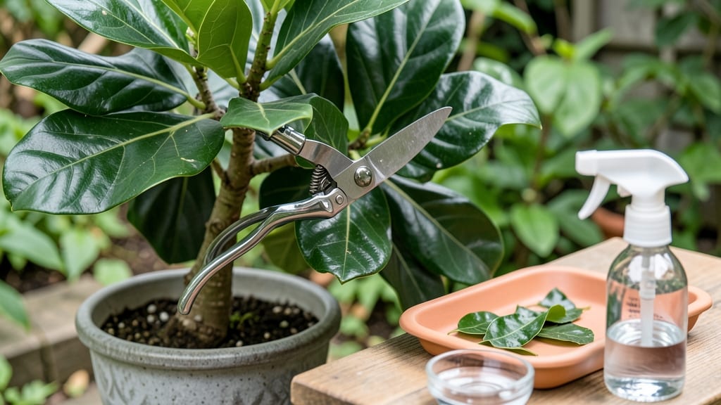 How to Prune Fiddle Leaf Fig: Strategic Trimming for Bushier Growth