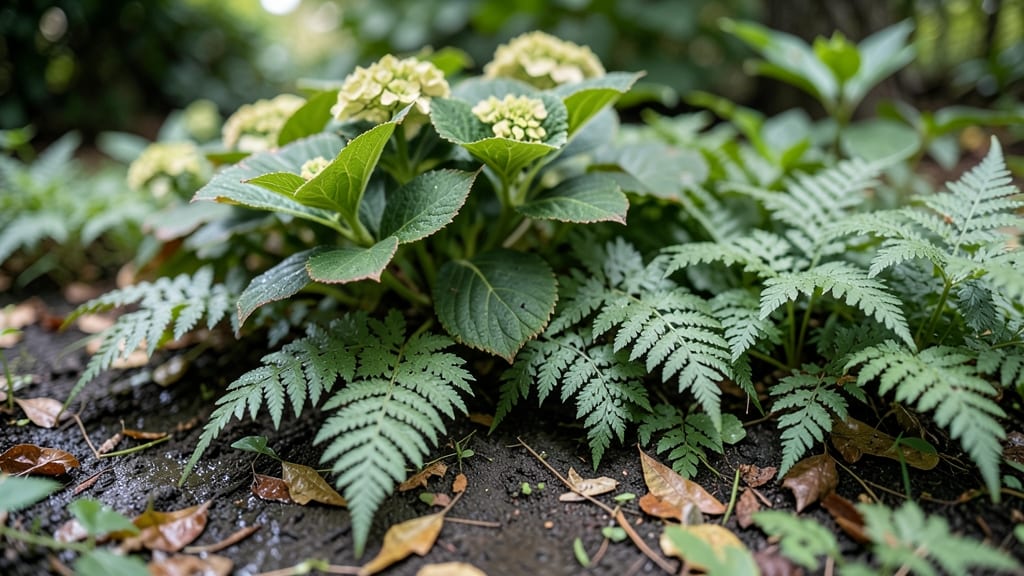 Ferns for Moisture-Retaining Beds