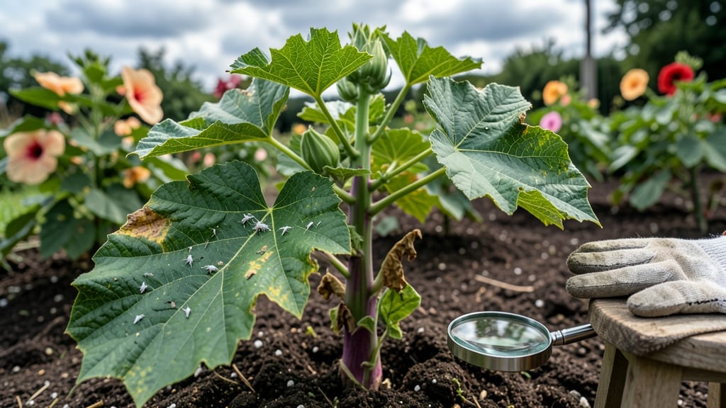 Leaf Curl of Okra: Pruning Fix for Fungal Resistance