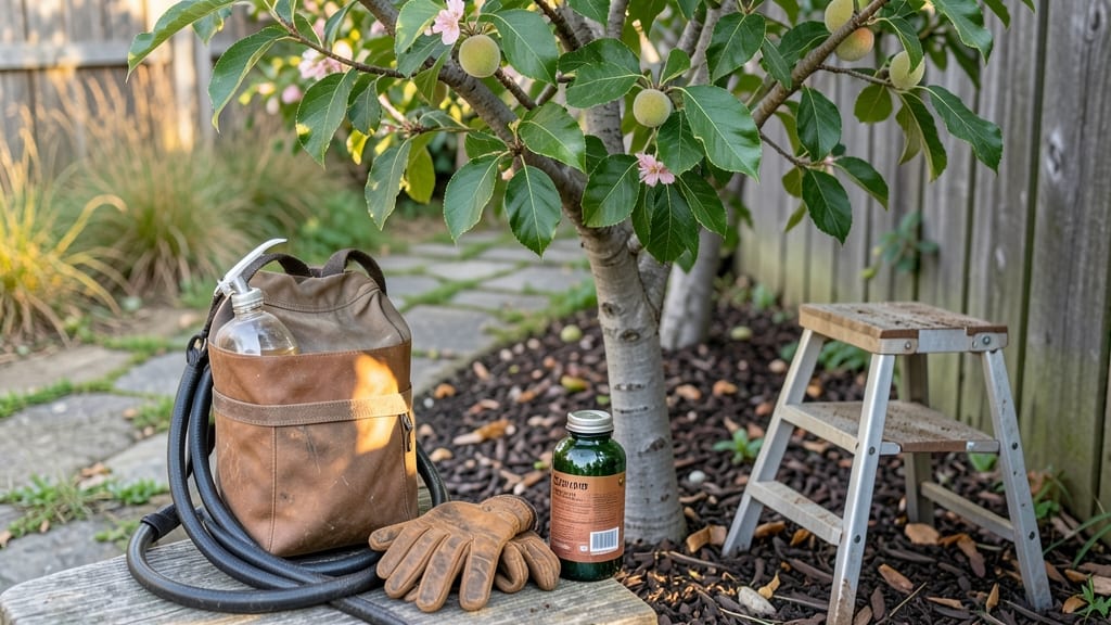 Spraying Peach Trees Recipe: Copper Spray Cure for Leaf Curl Revival