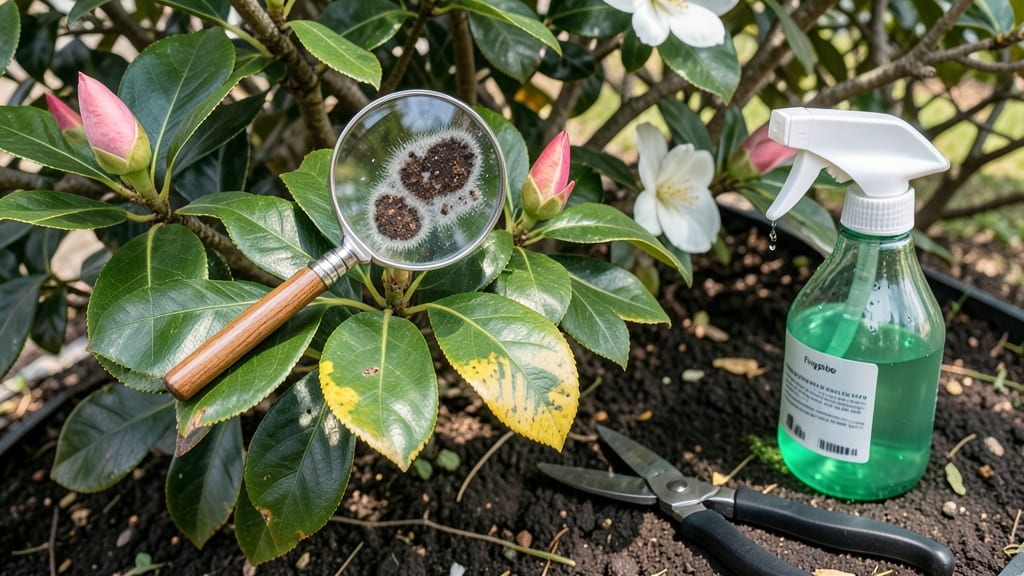 Camellia Leaf Diseases: Spot, Identify, and Cure Fungal Blight Early