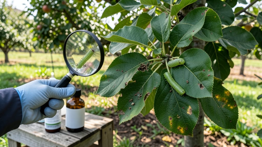 Apple Tree Leaf Pests: Neem Oil Barrier for Long-Term Defense